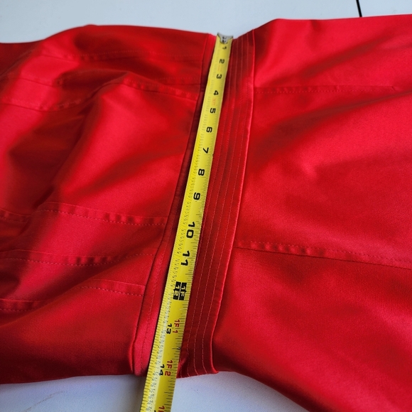 NWOT DAVID MEISTER Pencil Dress Womens Red Sleeveless Lined Carrier Sz 6 - Picture 11 of 15